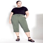 Cotton Roll Up Capri image number null