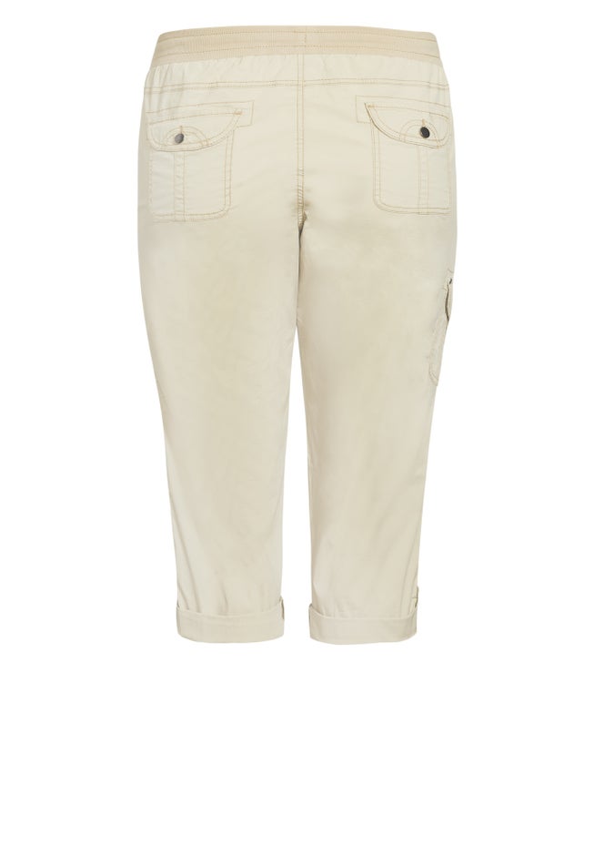 Cotton Roll Up Capri 2 image number 3