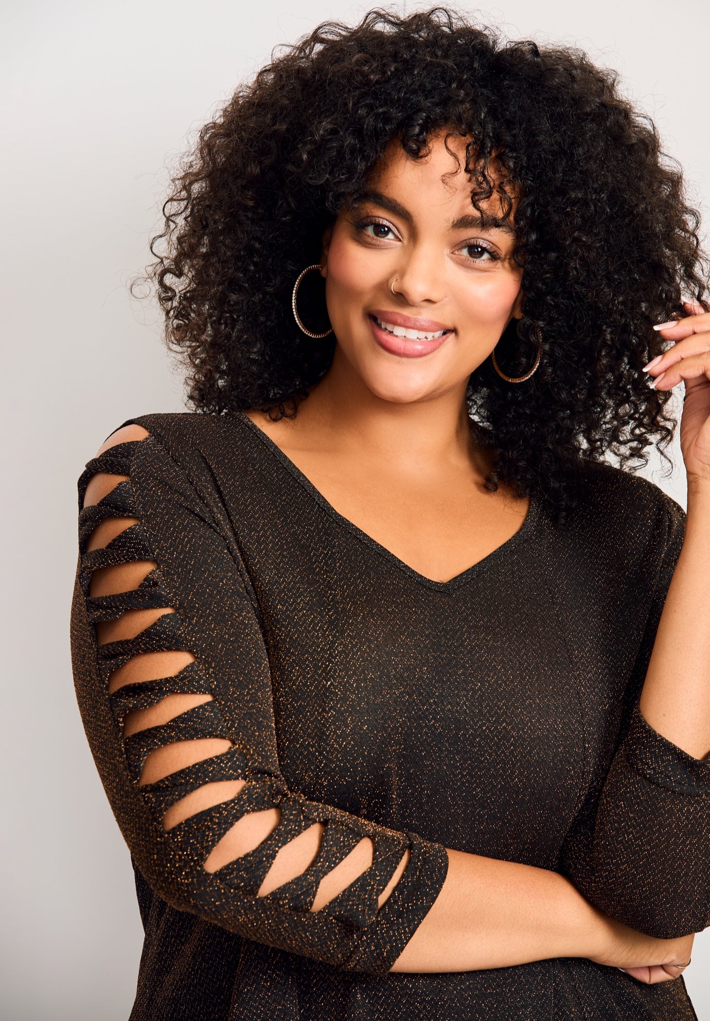 Glam Sleeve Detail Tunic image number 1