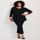 Glam Sleeve Detail Tunic image number null