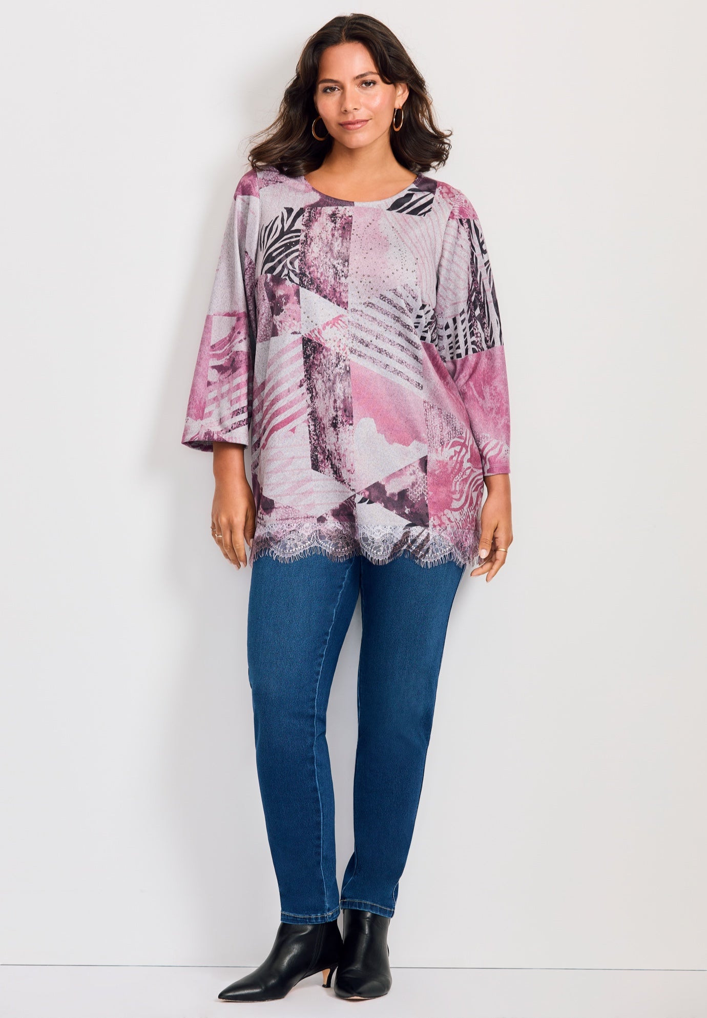 Lace Hem Top image number 2