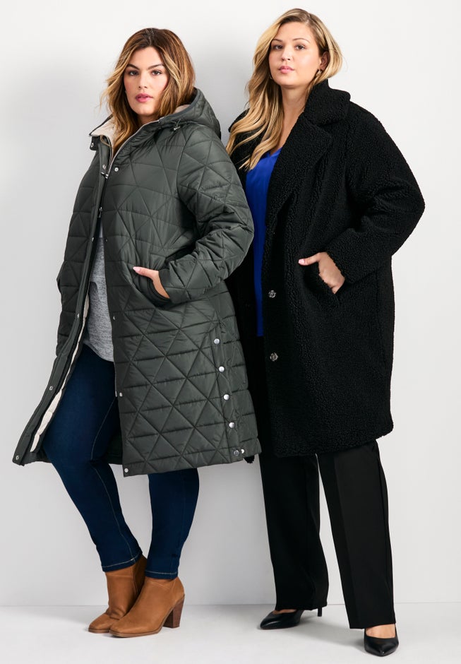 Quinn Longline Puffer Jacket image number 1