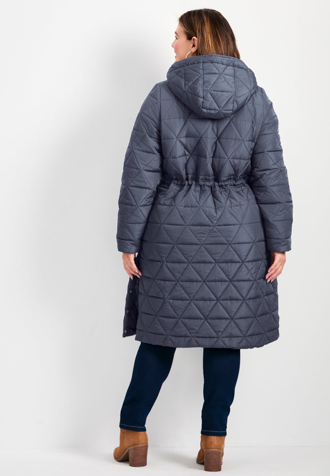 Quinn Longline Puffer Jacket image number 3