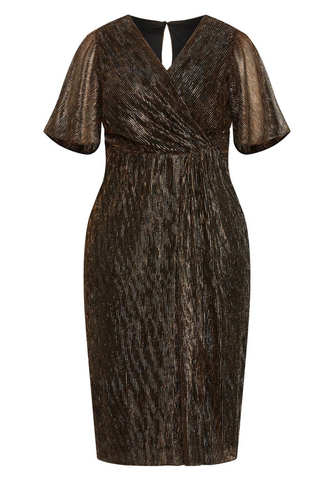 Julia Plisse Dress image number 3