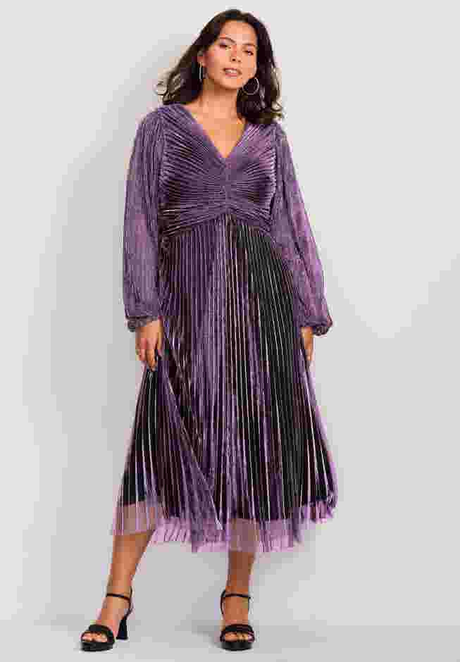 Pleated Plisse Dress image number 0