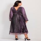 Pleated Plisse Dress image number null
