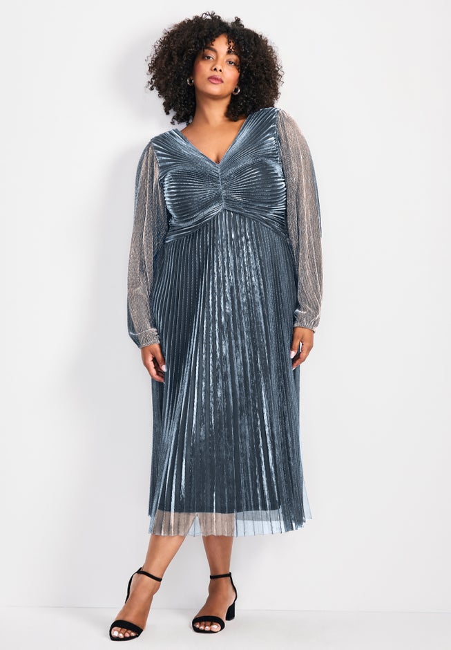 plisse pleated dress Volta Knit Weave Pliss Dress Regular / 32 /