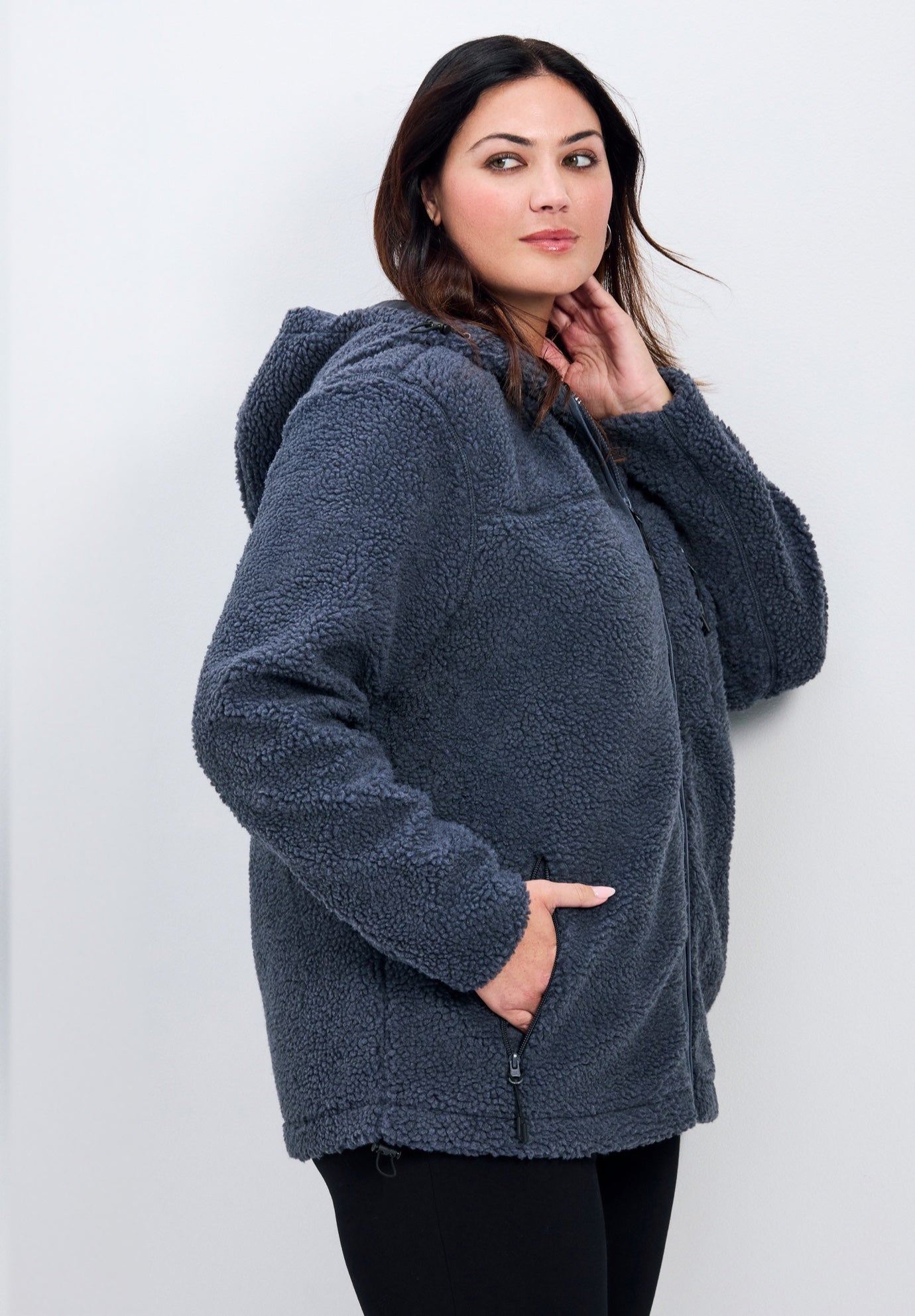 Kyla Fleece Zip Front Jacket image number 1