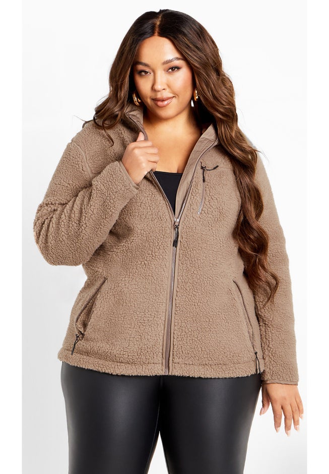 Kyla Fleece Zip Front Jacket image number 0