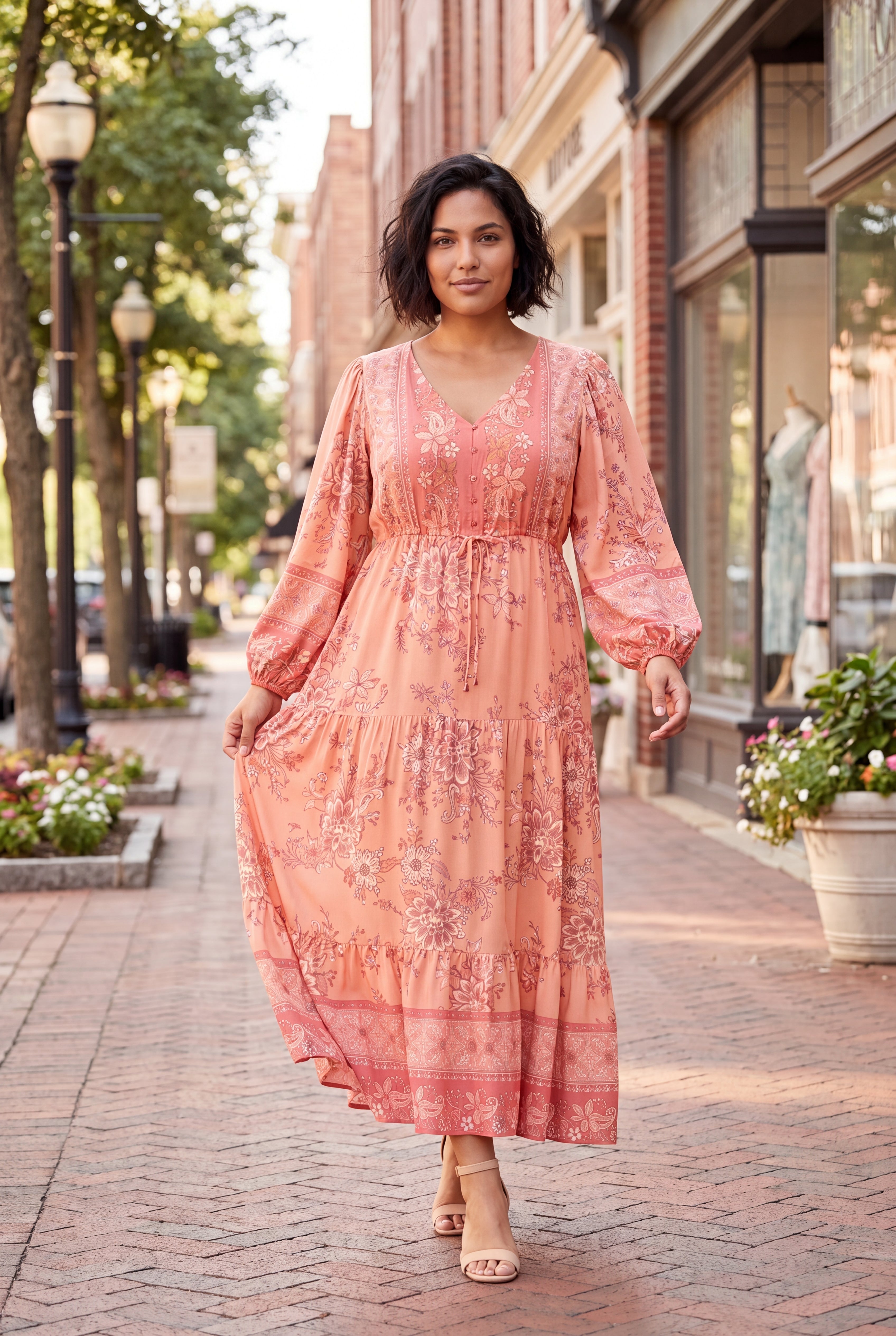 Ellery Long Sleeve Maxi Dress image number 0