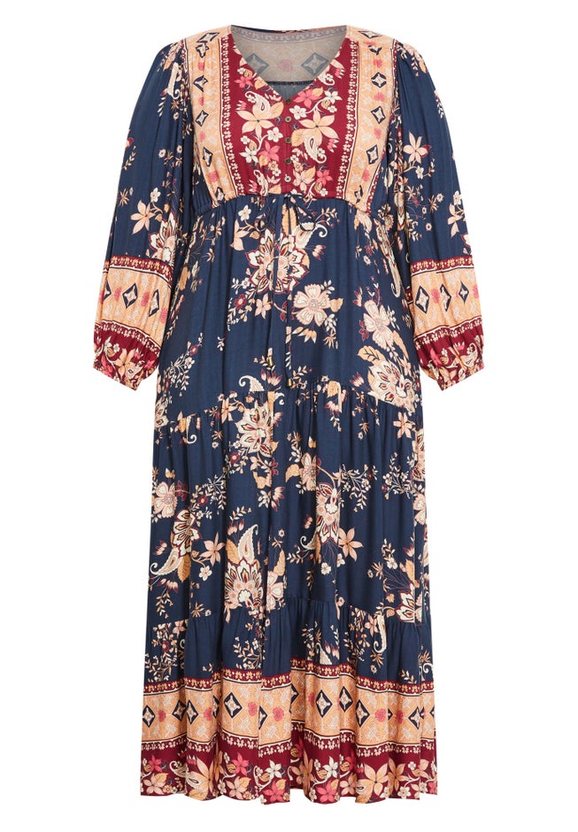 Ellery Long Sleeve Maxi Dress image number 3