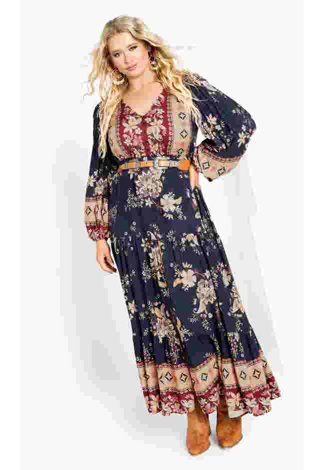 Ellery Long Sleeve Maxi Dress image number 1