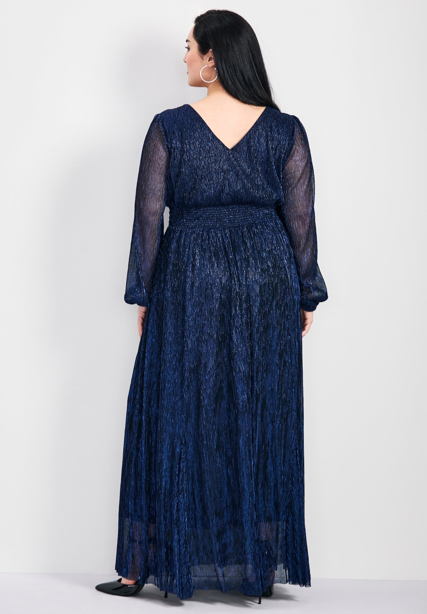 Lucia Plisse Maxi Dress image number 3