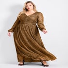 Lucia Plisse Maxi Dress image number null
