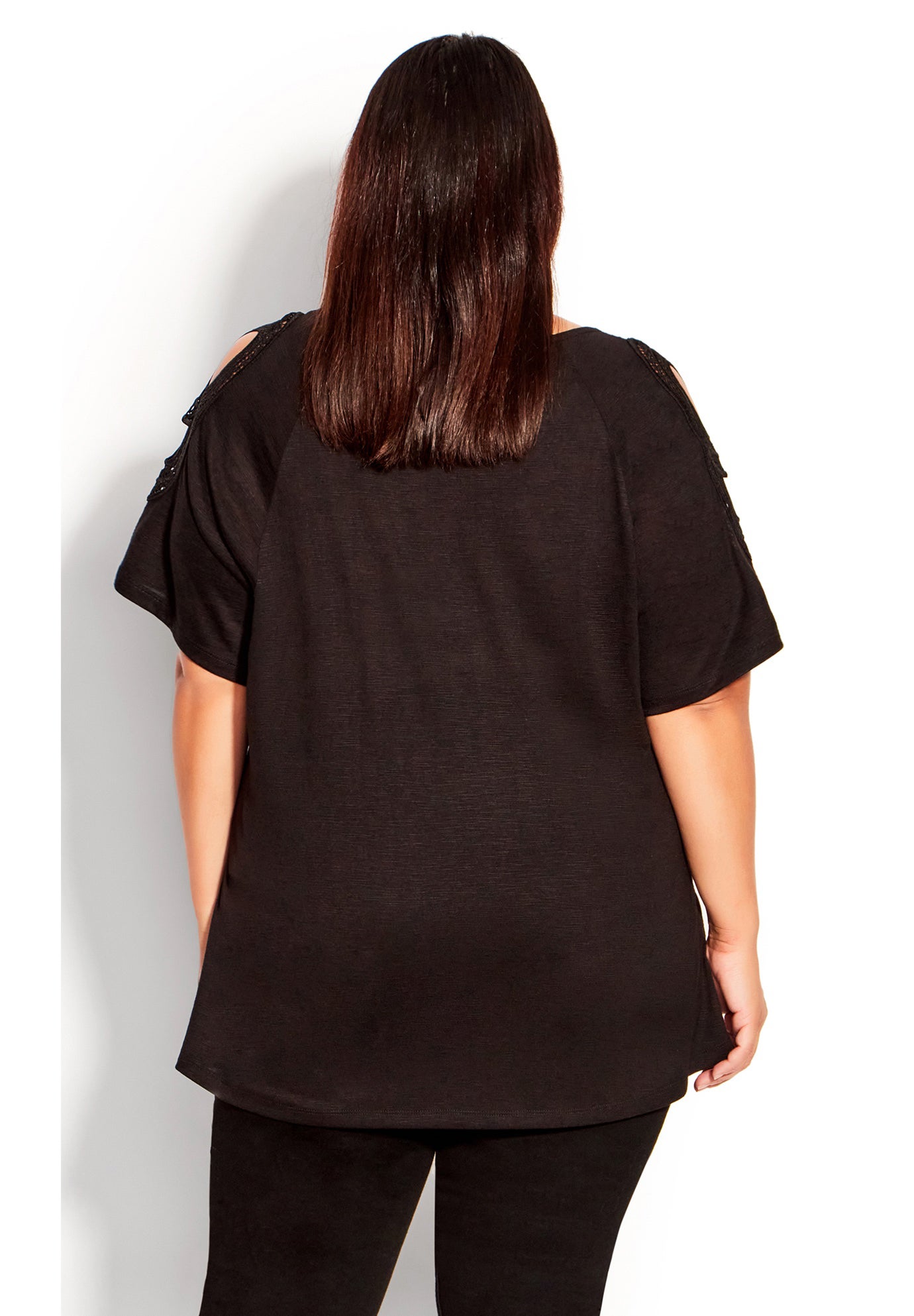 Crochet Cut Out Top image number 1