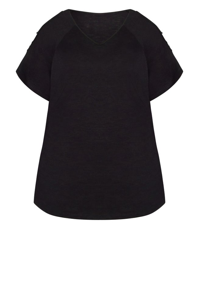 Crochet Cut Out Top image number 3