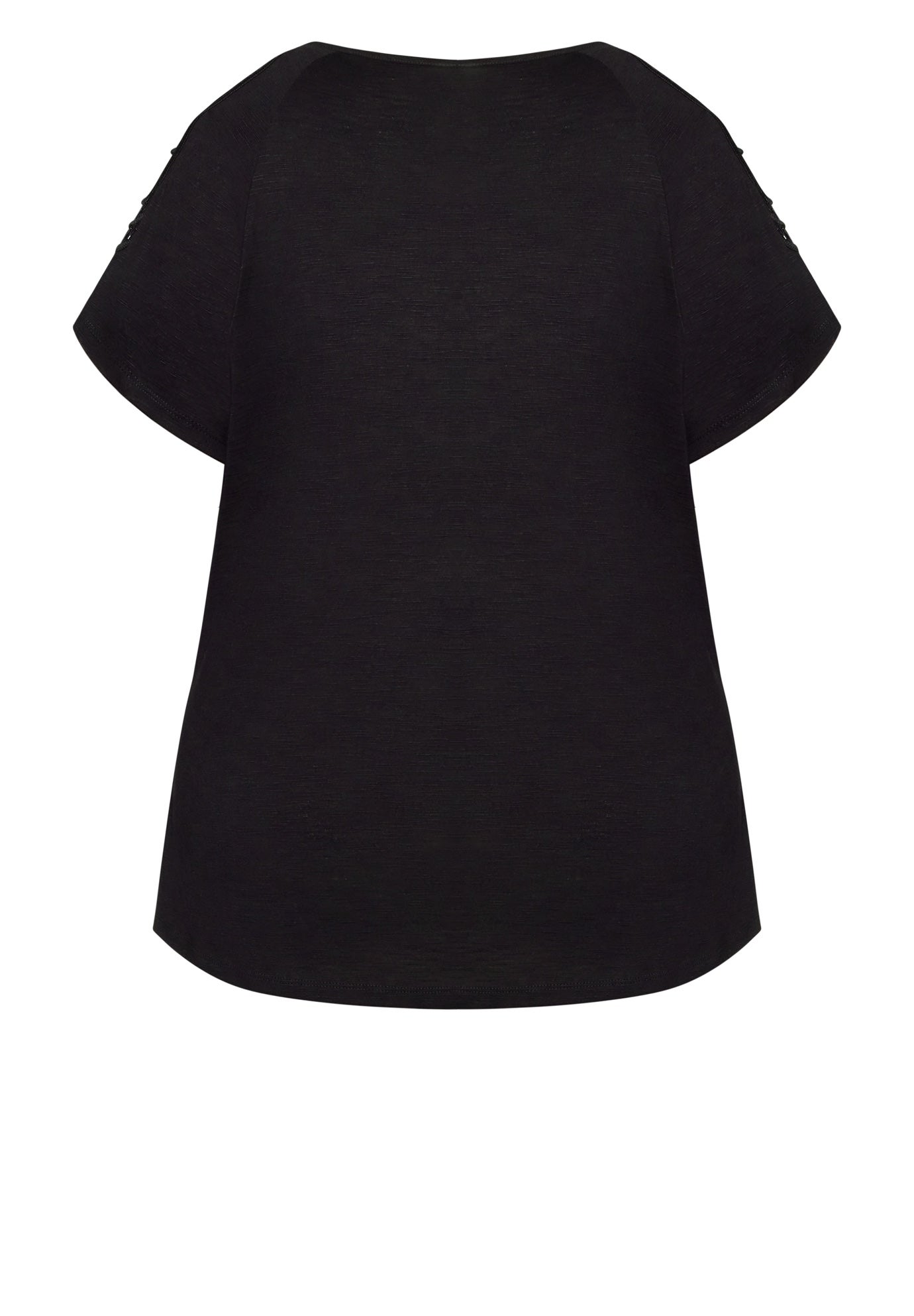 Crochet Cut Out Top image number 4