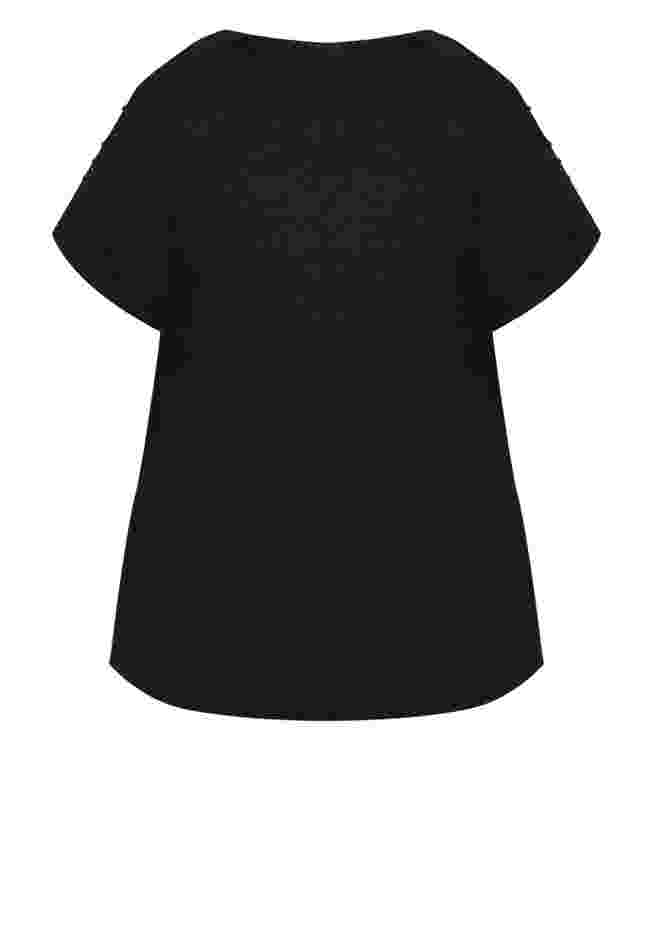 Crochet Cut Out Top image number 4
