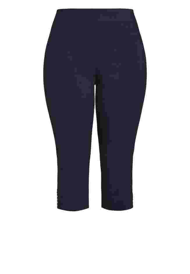 Super Stretch Split Hem Capri image number 2