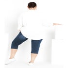 Butter Denim Pull On Crop Jean image number null