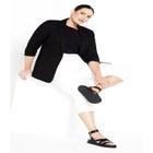 Butter Denim Pull On Crop Jean image number null