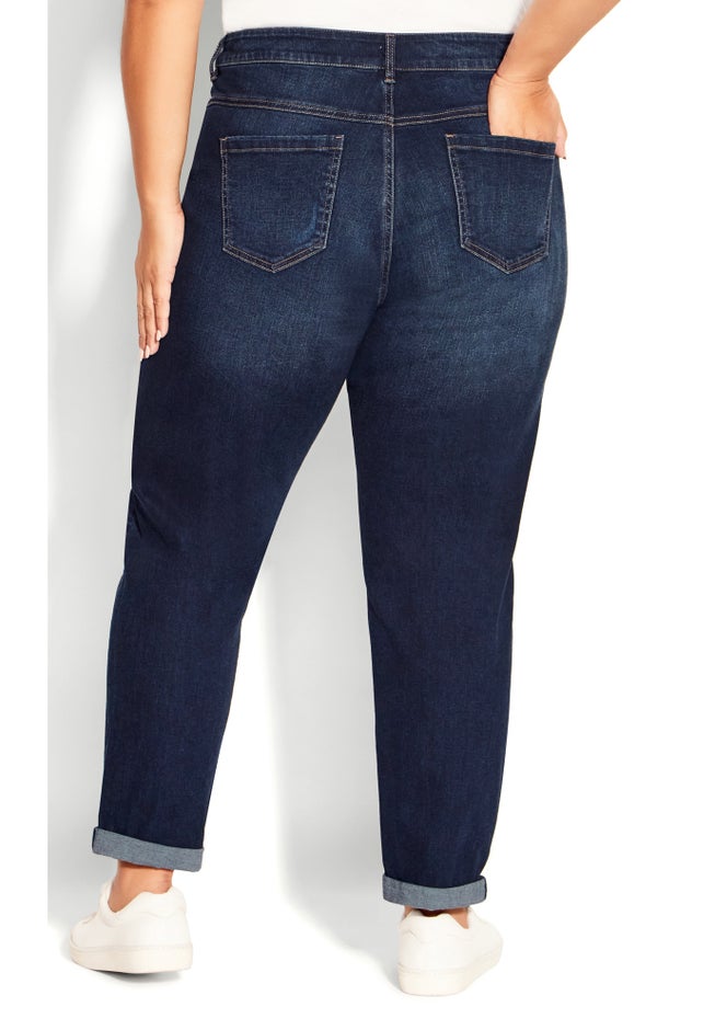 Girlfriend Rip Jean image number 2