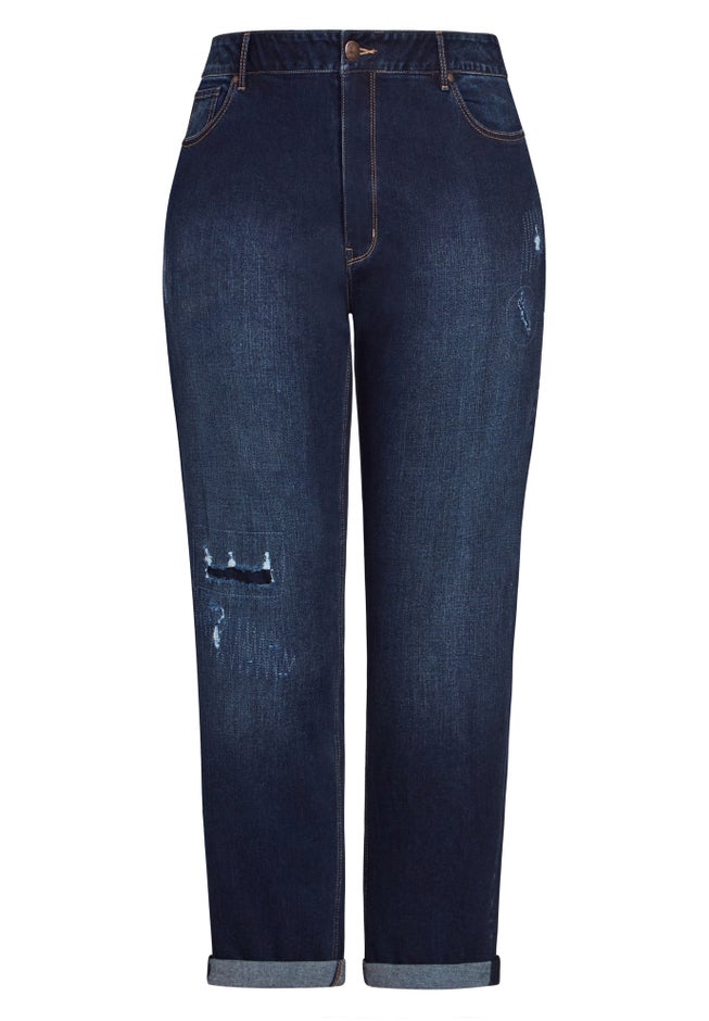 Girlfriend Rip Jean image number 4