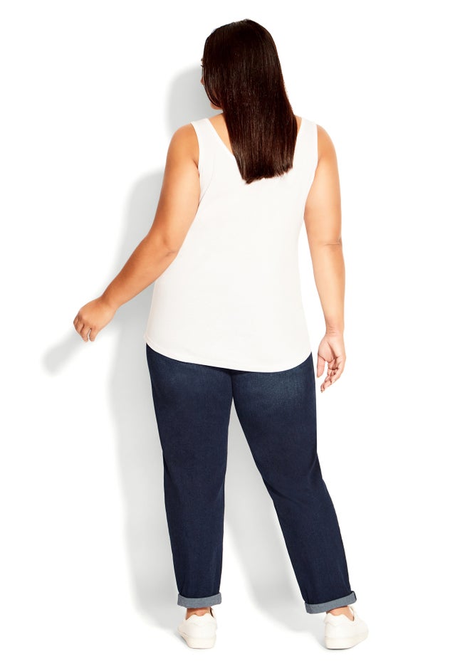 Girlfriend Rip Jean image number 4