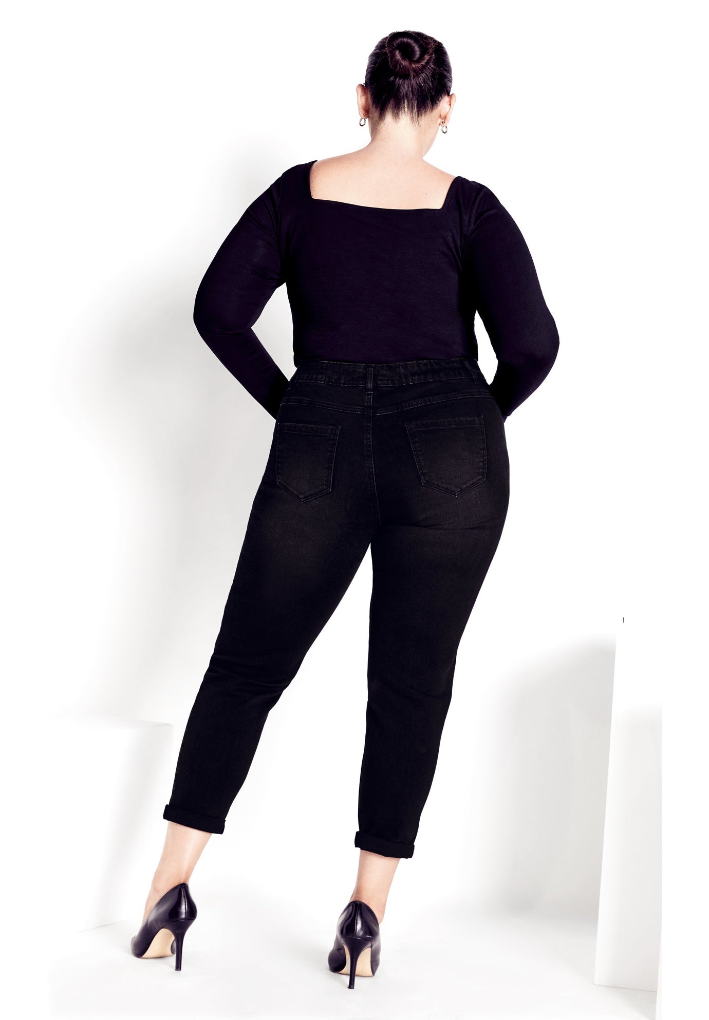 Denim Girlfriend Stretch Jean image number 2