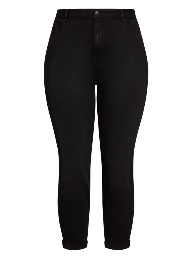 Denim Girlfriend Stretch Jean image number 3