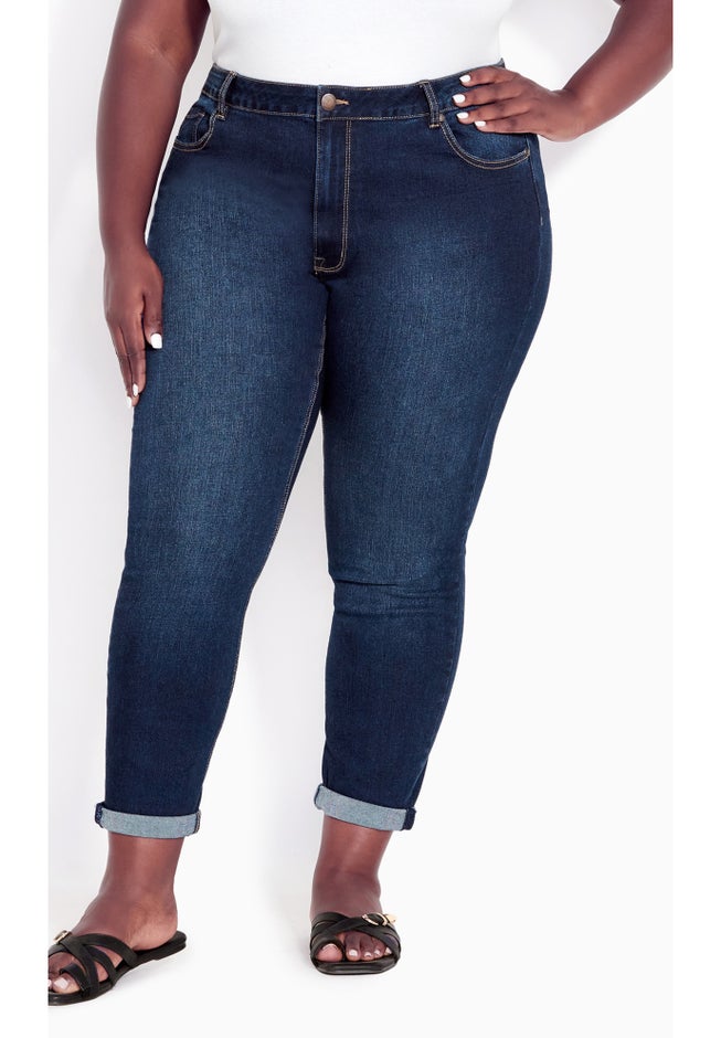 Denim Girlfriend Stretch Jean image number 1