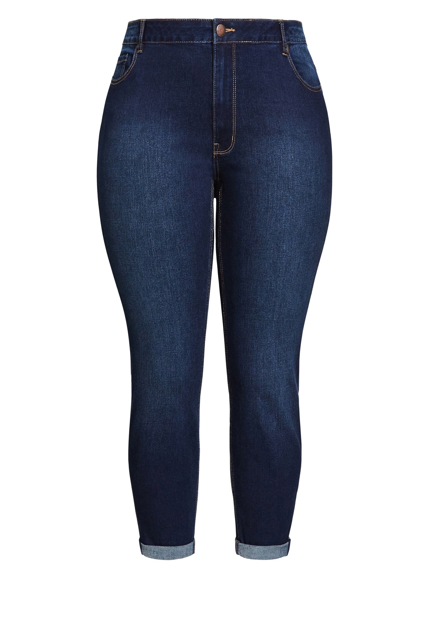 Denim Girlfriend Stretch Jean image number 4