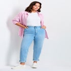 Denim Girlfriend Stretch Jean image number null