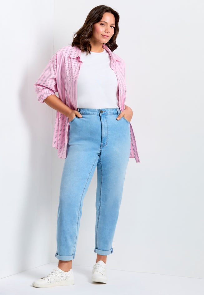 Denim Girlfriend Stretch Jean image number 1