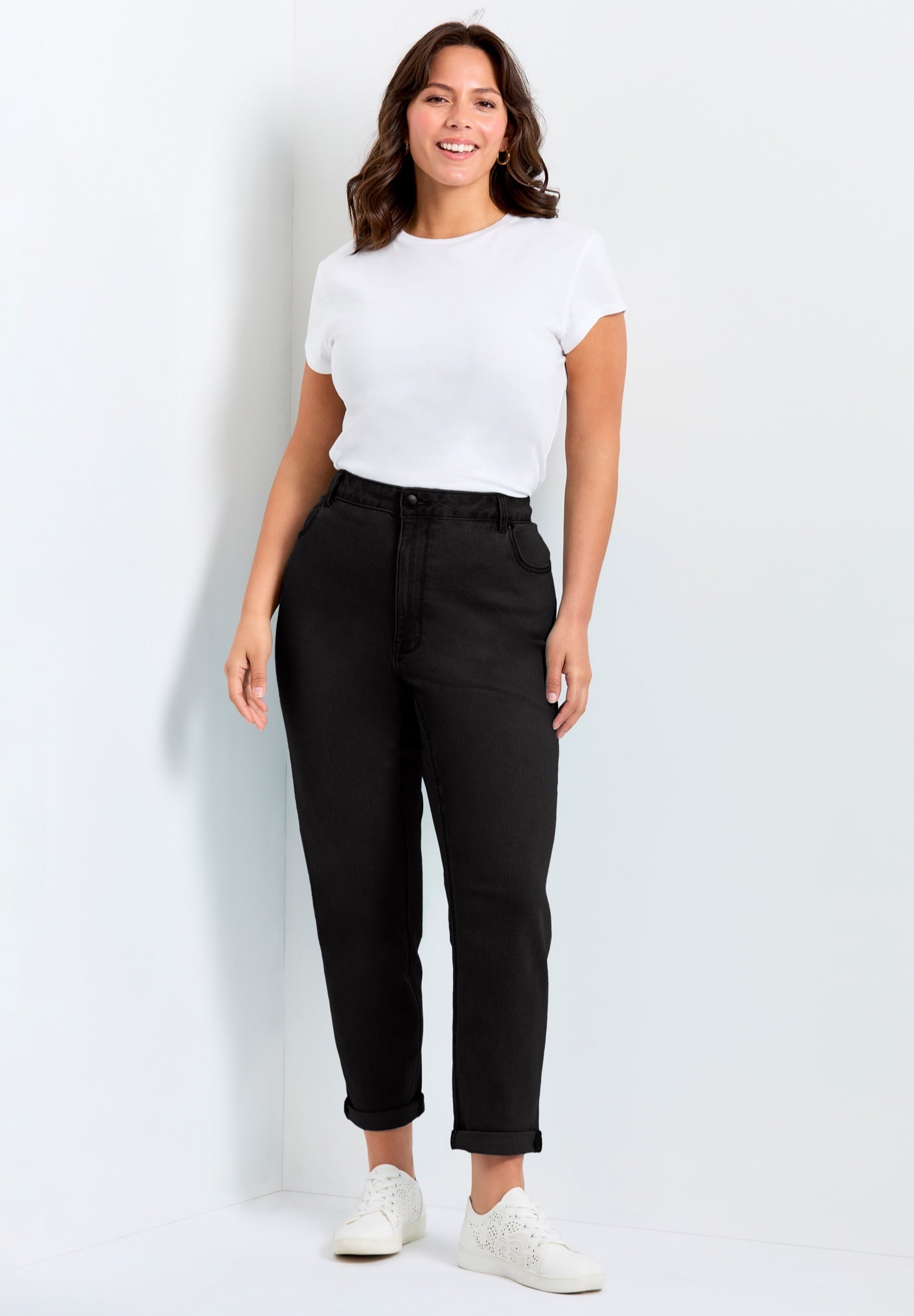 Denim Girlfriend Stretch Jean image number 0