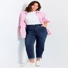 Denim Girlfriend Stretch Jean image number null