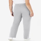Sport Knit Straight-Leg Pull-On Pants image number null