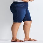 Butter Denim Pull On Short image number null