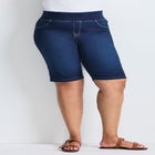 Butter Denim Pull On Short image number null