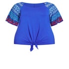 Grace Tie Front Top image number null