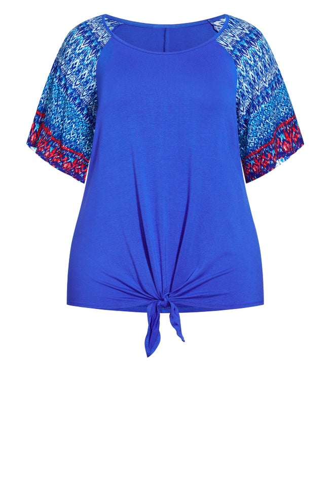 Grace Tie Front Top image number null