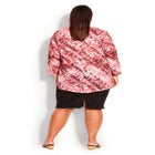 Tie Dye Print Top image number null