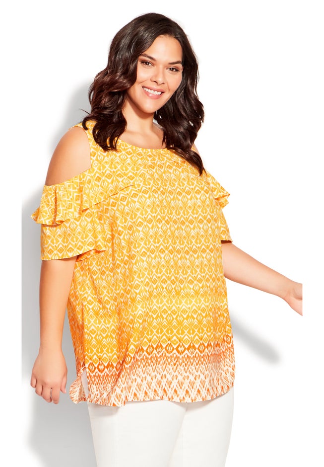 Cold Shoulder Frill Top image number 5