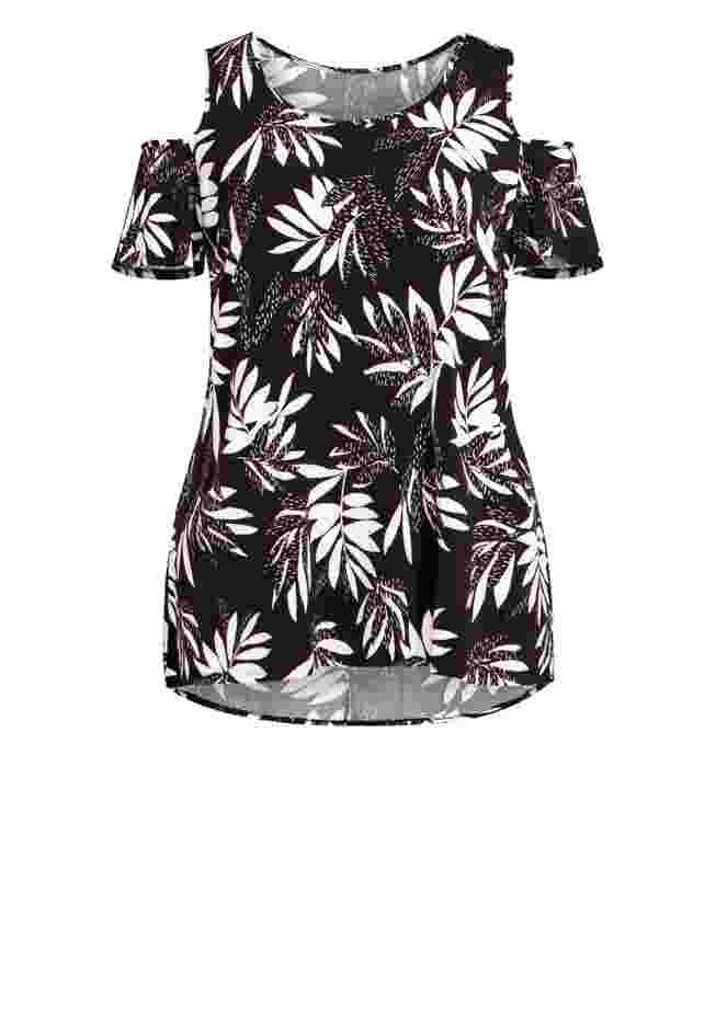 Claire Cold Shoulder Print Tunic image number 2
