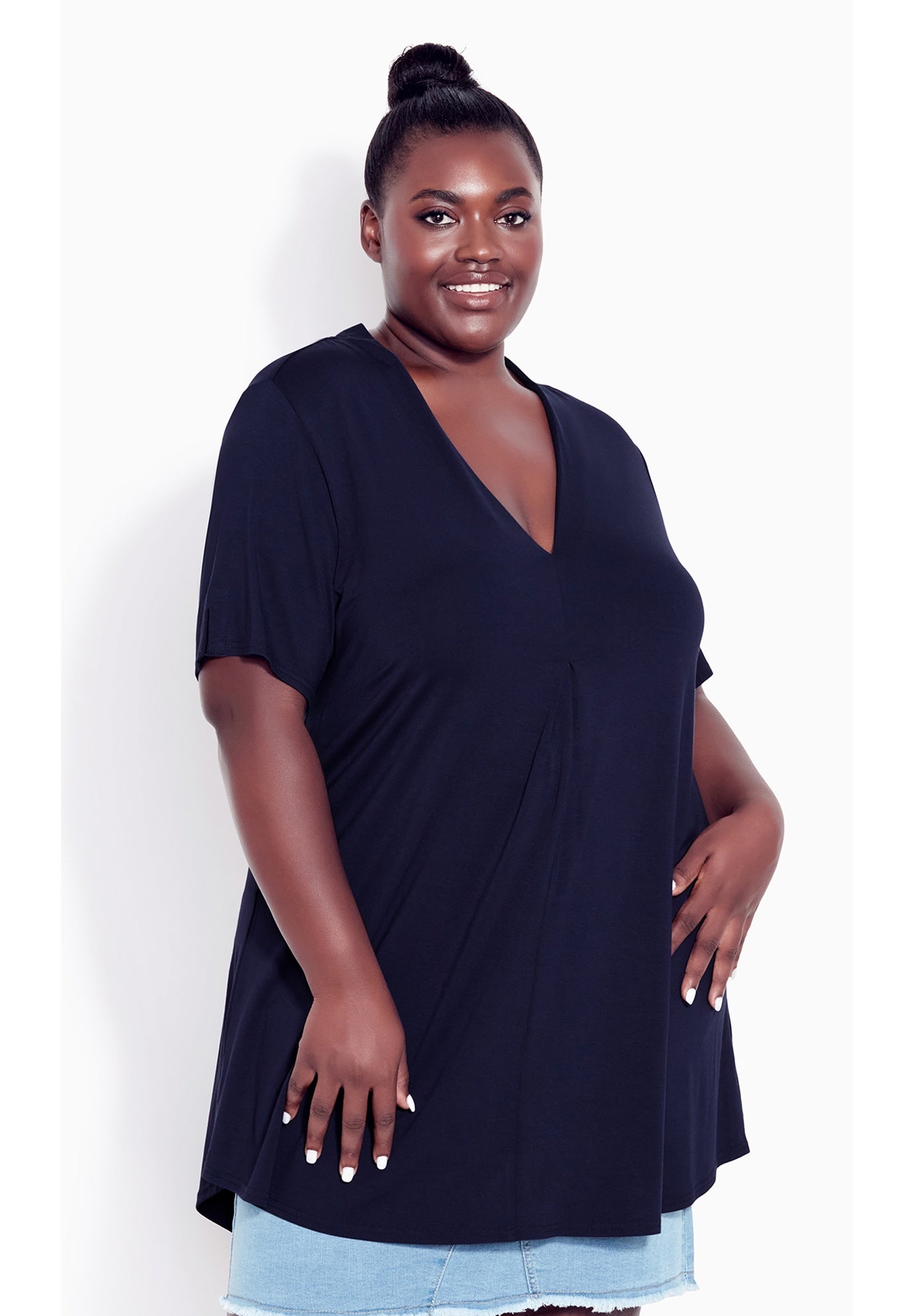 Kaylie Hi Lo Top image number 3