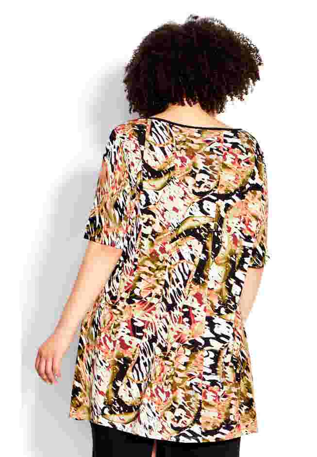 Swing Panel Print Tunic image number 1