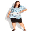 Sharkbite Print Top image number null