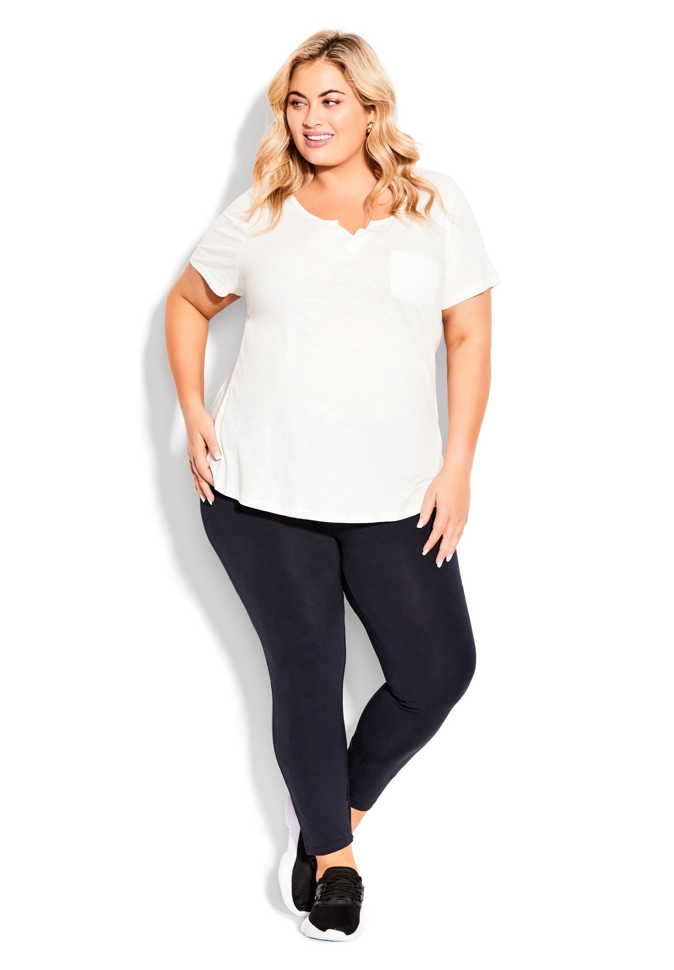 Pima High Rise Legging image number 0