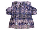 Frill Cold Shoulder Top image number null