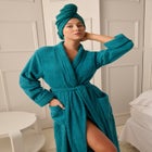 Short Terry Robe image number null